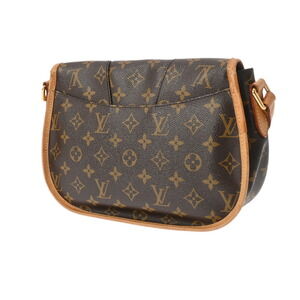 Louis Vuitton Brown Shoulder Canvas Menilmontant Monogram Bag